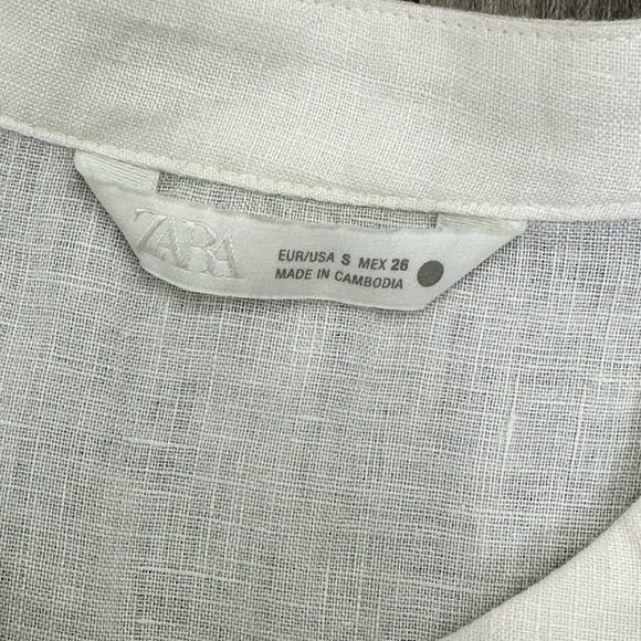 Zara White Midi Dress - Picture 4 of 8